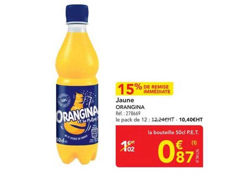 Jaune ORANGINA