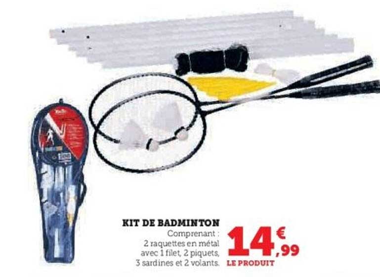 KIT DE BADMINTON
