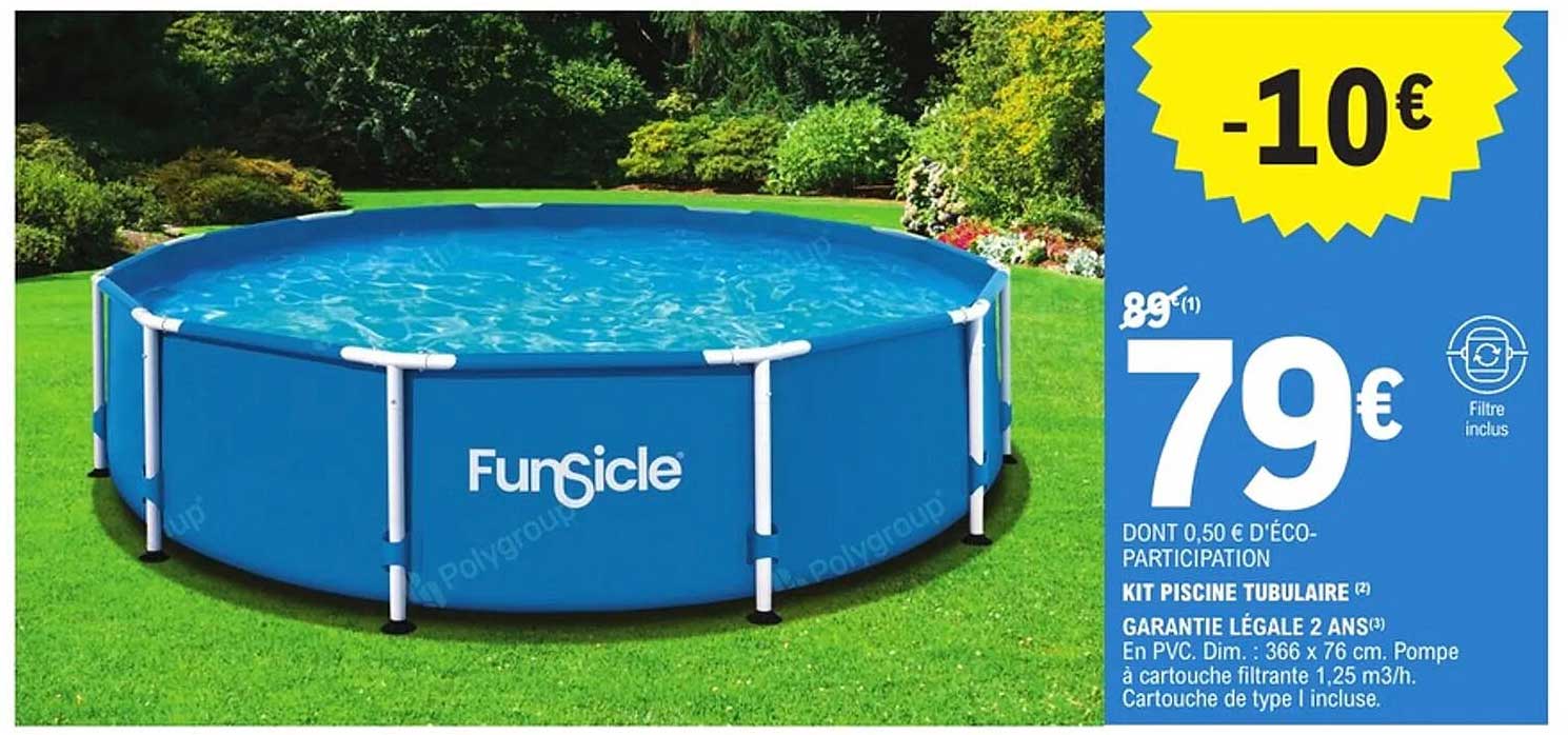 KIT PISCINE TUBULAIRE
