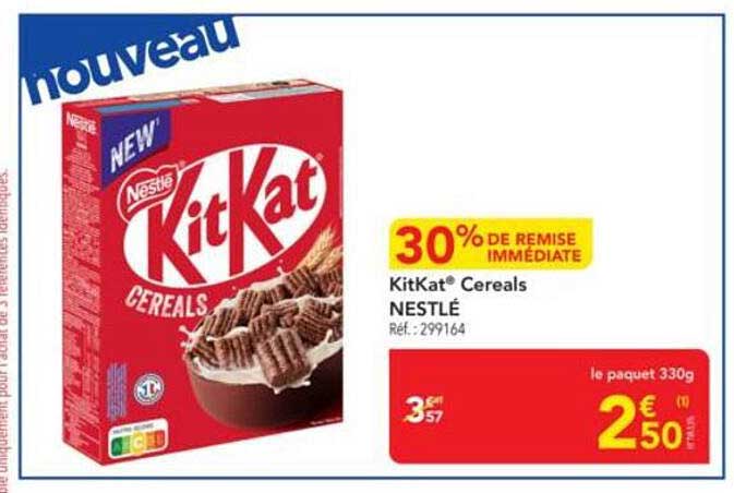 KitKat® Cereals NESTLÉ