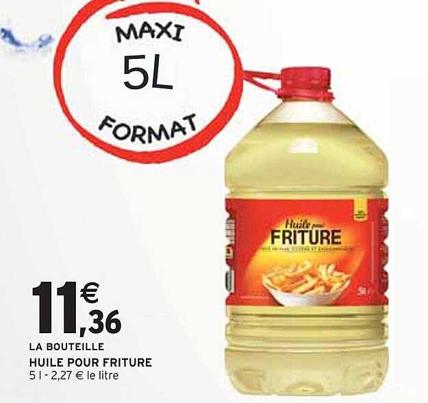 LA BOUTEILLE HUILE POUR FRITURE
