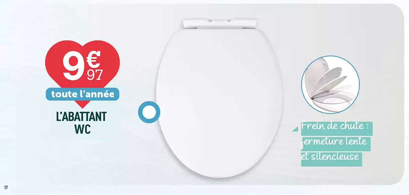 L'ABATTANT WC