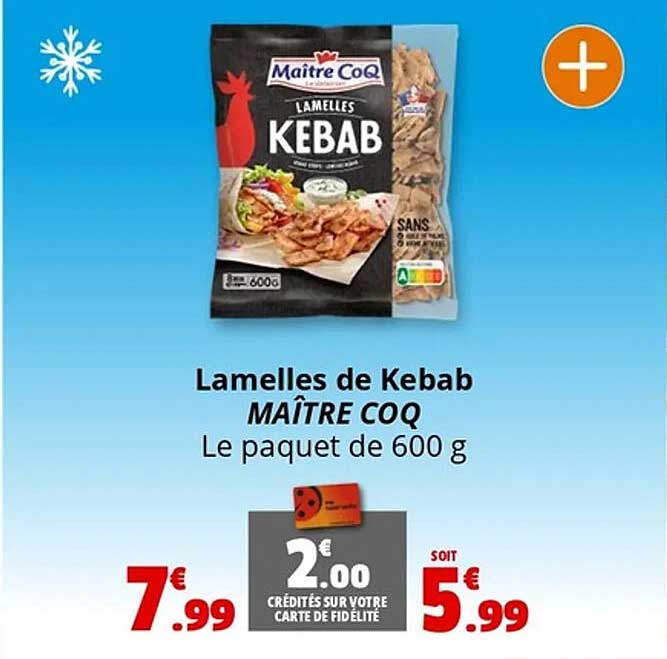 Lamelles de Kebab MAÎTRE COQ