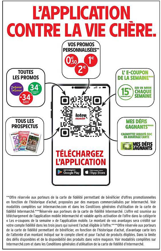 L'APPLICATION CONTRE LA VIE CHÈRE.