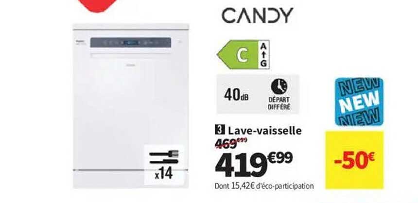 Lave-vaisselle Candy 3