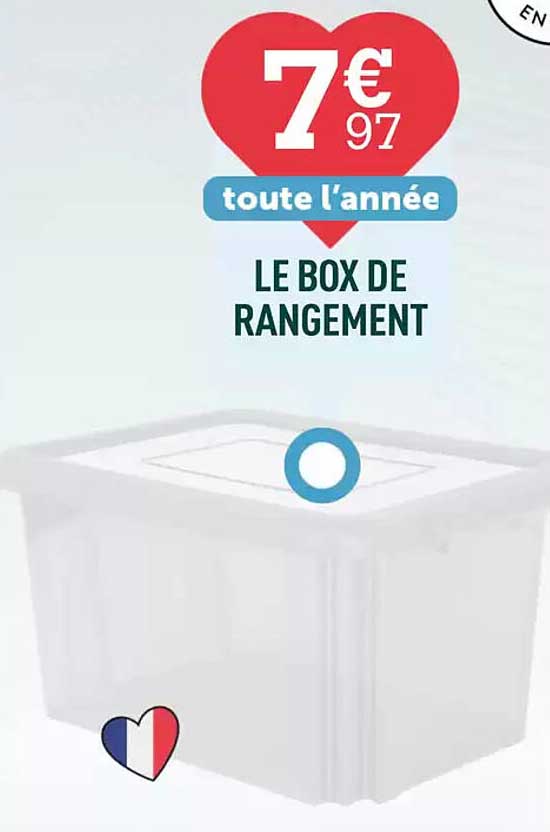 LE BOX DE RANGEMENT