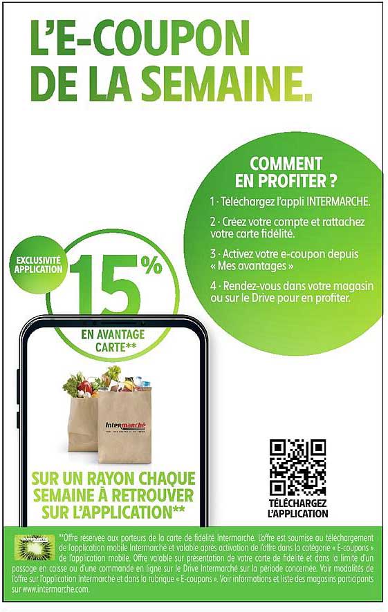 L’E-COUPON DE LA SEMAINE.