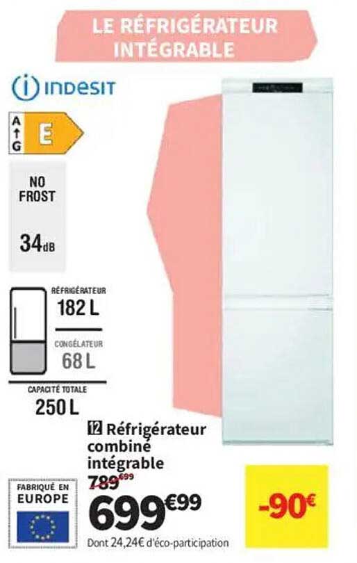 LE RÉFRIGÉRATEUR INTÉGRABLE