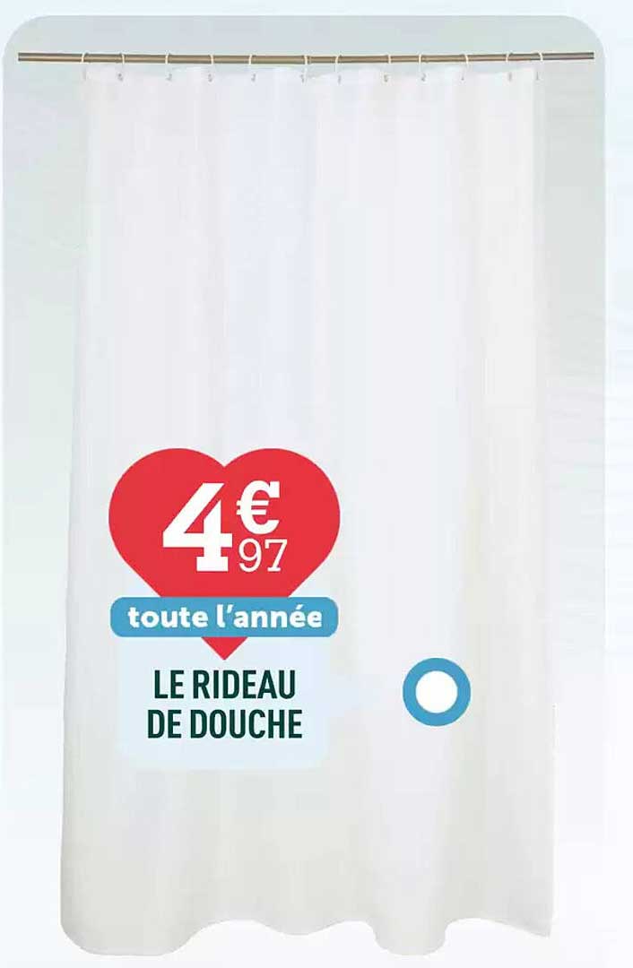 LE RIDEAU DE DOUCHE