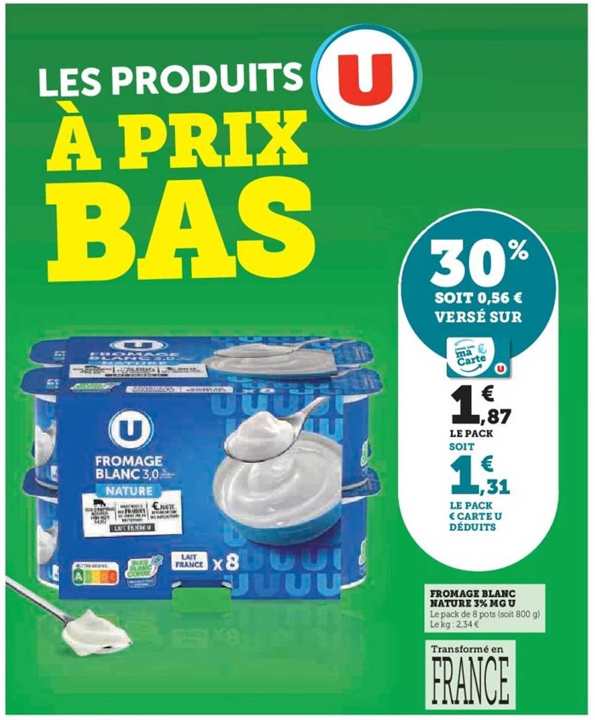 LES PRODUITS À PRIX BAS