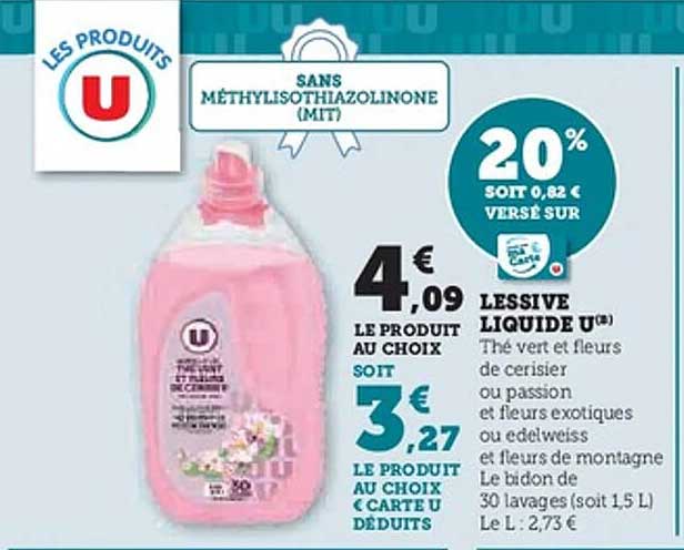 LESSIVE LIQUIDE U®