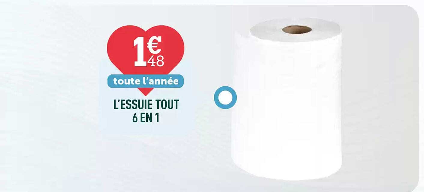 L'ESSUIE TOUT 6 EN 1