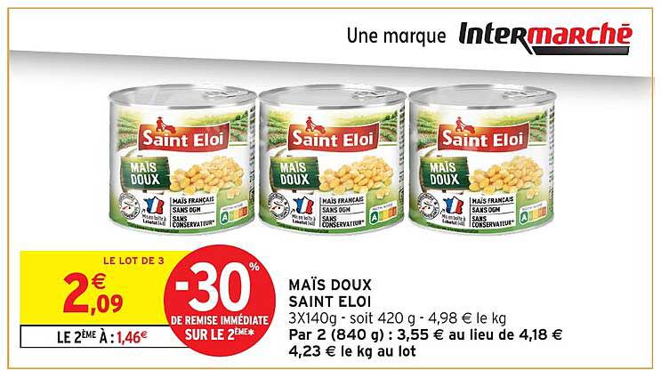 MAÏS DOUX SAINT ELOI