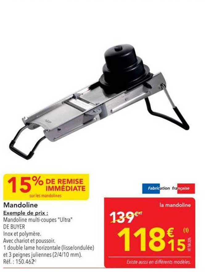 Mandoline multi-coupes "Ultra" DE BUYER