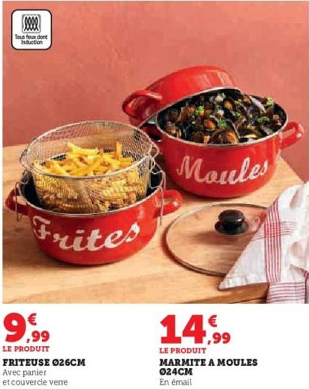 MARMITE A MOULES Ø24CM
