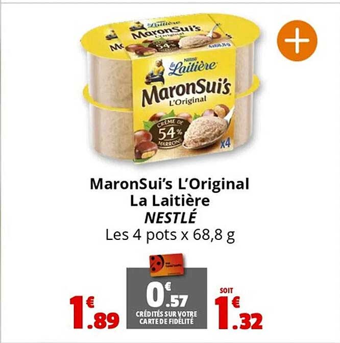 MaronSui's L'Original La Laitière NESTLÉ
