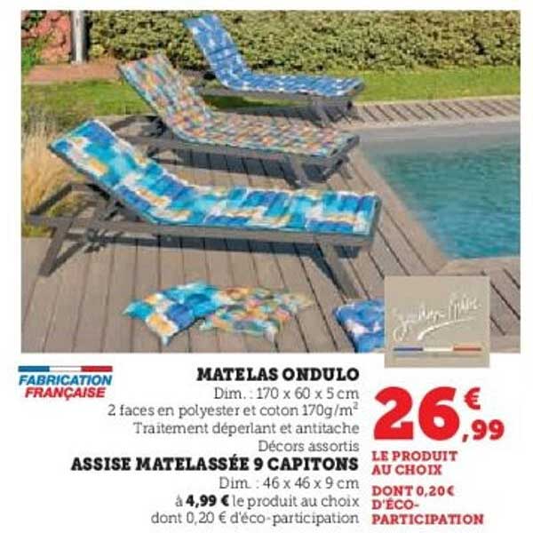 MATELAS ONDULO