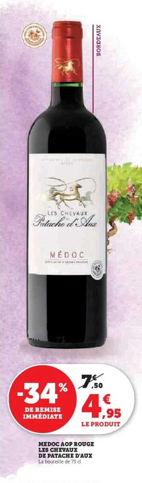 MEDOC AOP ROUGE LES CHEVAUX DE PATACHE D'AUX