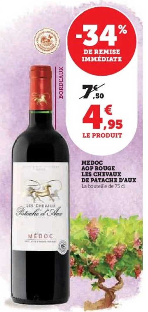 MEDOC AOP ROUGE LES CHEVAUX DE PATACHE D’AUX