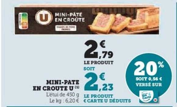MINI-PÂTE EN CROÛTE U