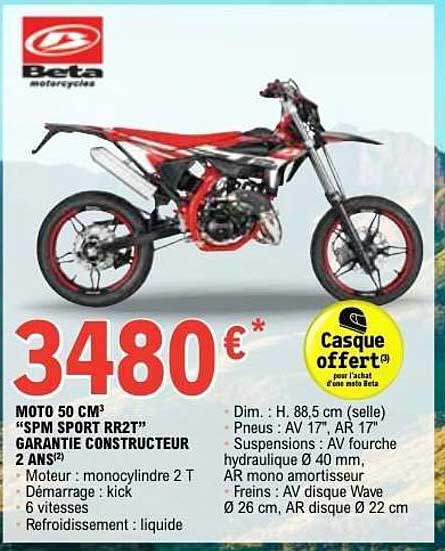 MOTO 50 CM³ "SPM SPORT RZRT"