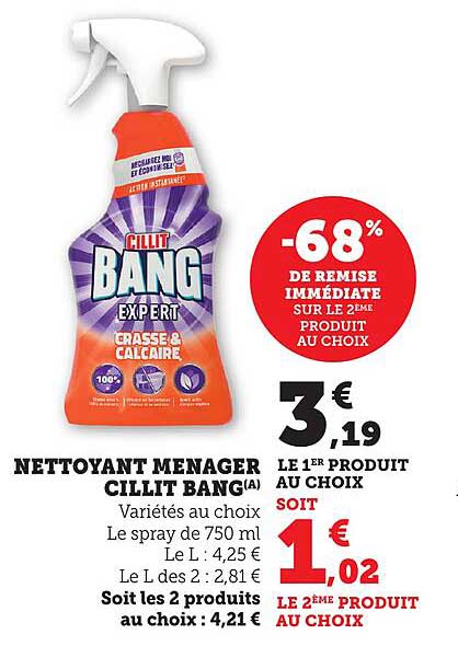 NETTOYANT MENAGER CILLIT BANG
