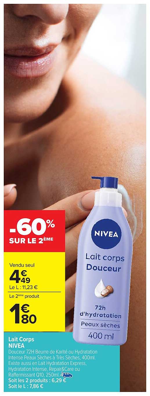 NIVEA Lait corps Douceur 400 ml