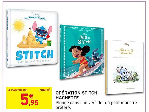 OPÉRATION STITCH HACHETTE