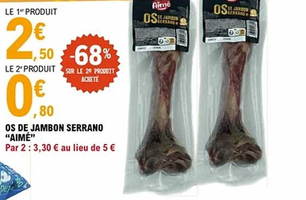 OS DE JAMBON SERRANO “AIMÉ”