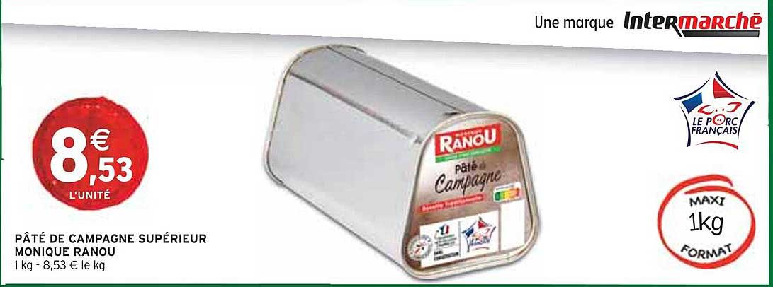 PÂTÉ DE CAMPAGNE SUPÉRIEUR MONIQUE RANOU