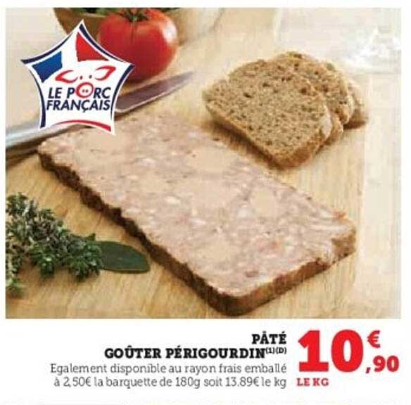 Pâté GOÛTER PÉRIGOURDIN