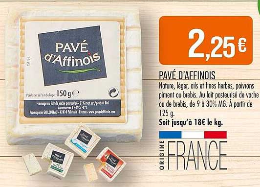 PAVÉ D’AEFINOIS
