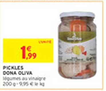 PICKLES DONA OLIVA