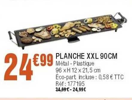 PLANCHA XXL 90CM