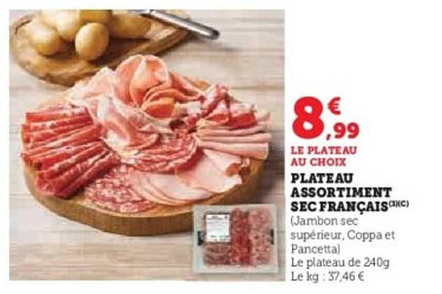 PLATEAU ASSORTIMENT SEC FRANÇAIS
