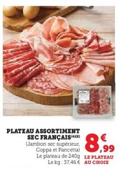 PLATEAU ASSORTIMENT SEC FRANÇAIS(240g)