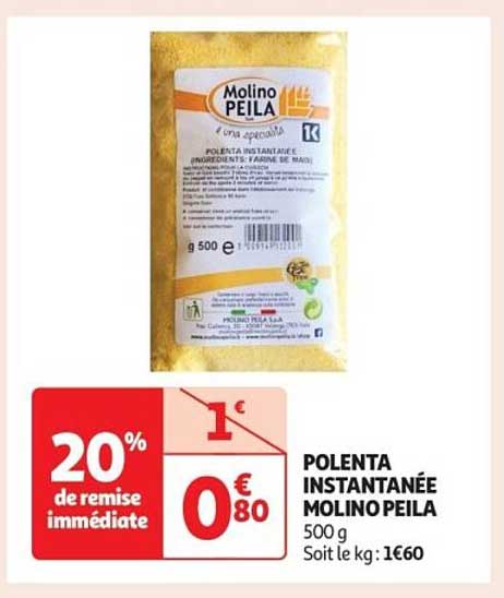 POLENTA INSTANTANÉE MOLINO PEILA