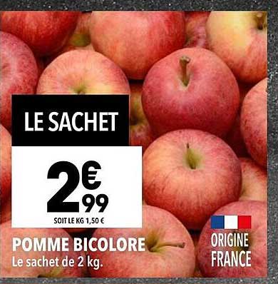 POMME BICOLORE