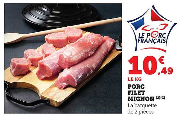 PORC FILET MIGNON (2 pièces)