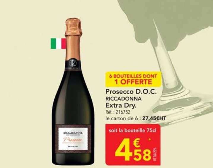 Prosecco D.O.C. Riccadonna Extra Dry