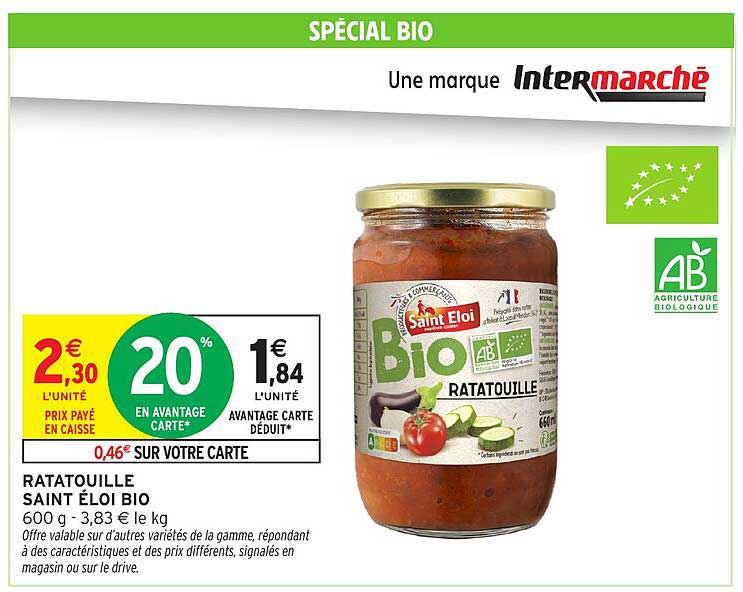 Ratatouille Saint Éloi Bio