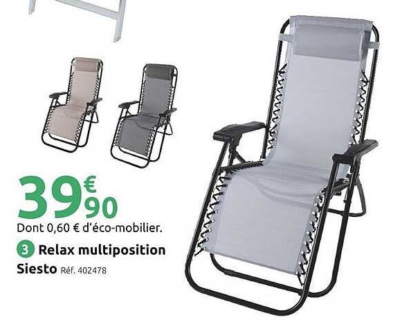 Relax multiposition Siesto