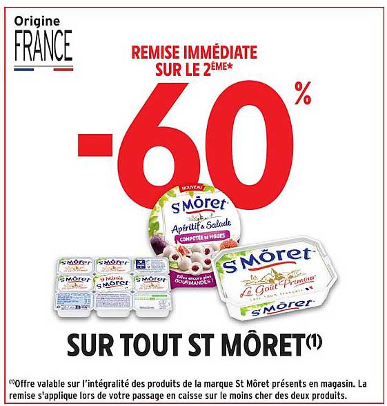 REMPRISE IMMEDIATE SUR LE 2EME* -60 %