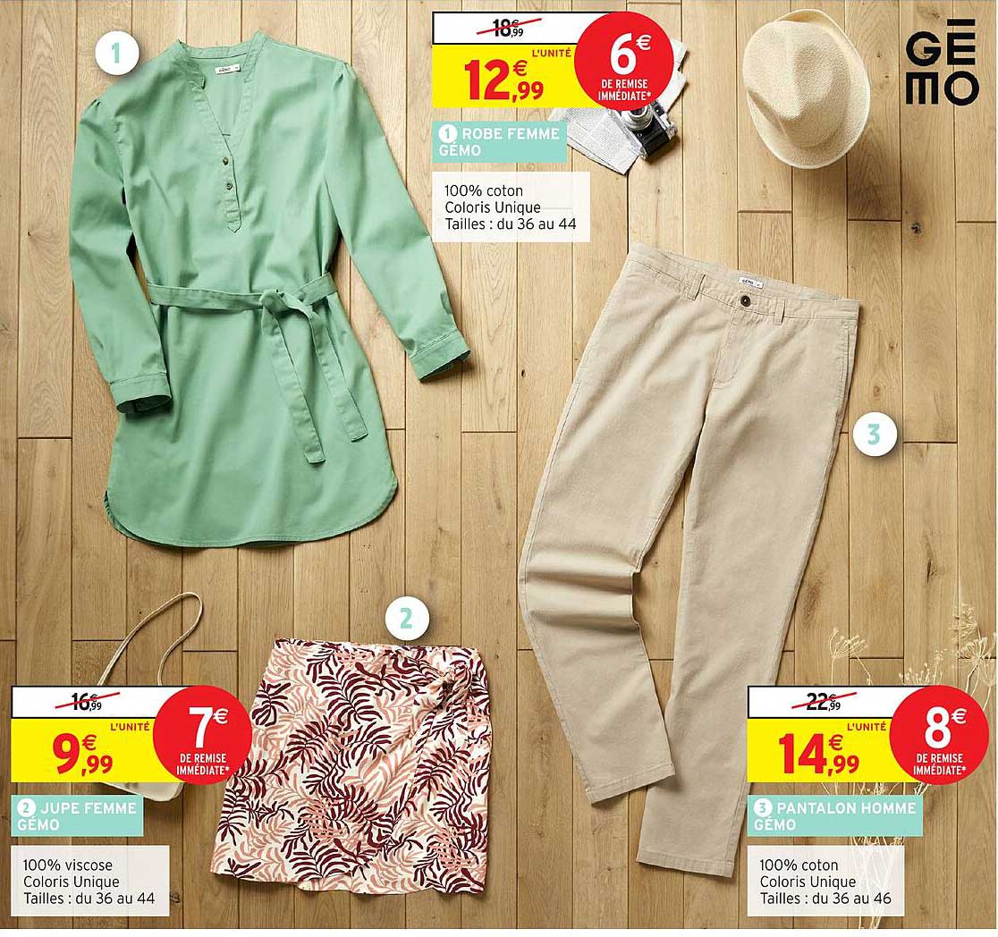 ROBE FEMME GEMO