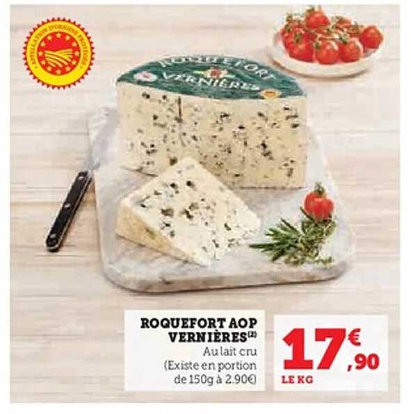ROQUEFORT AOP VERNIÈRES