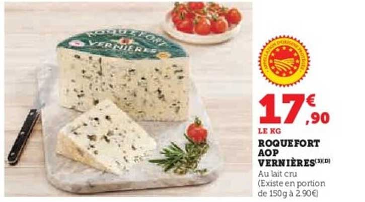 ROQUEFORT AOP VERNIÈRES