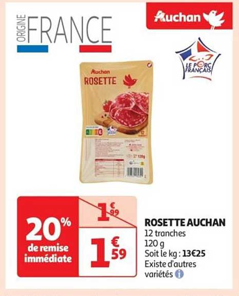 ROSETTE AUCHAN