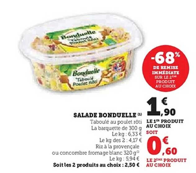 SALADES BONDUELLE