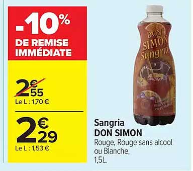 Sangria DON SIMON