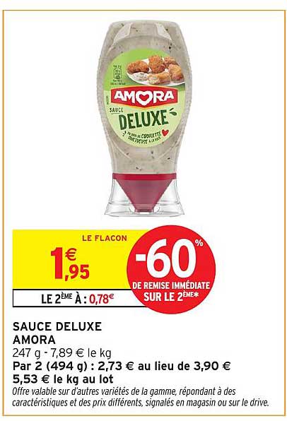 SAUCE DELUXE AMORA